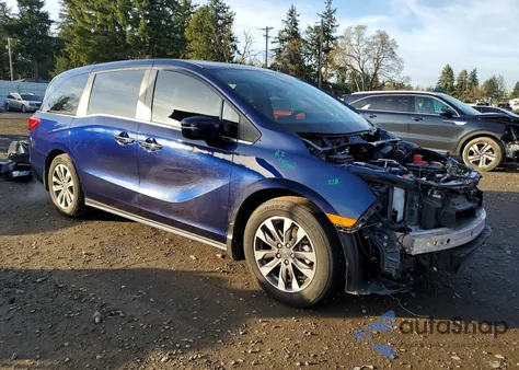 2023 Honda Odyssey Exl z USA, uszkodzony, nr VIN 5FNRL6H61PB030078